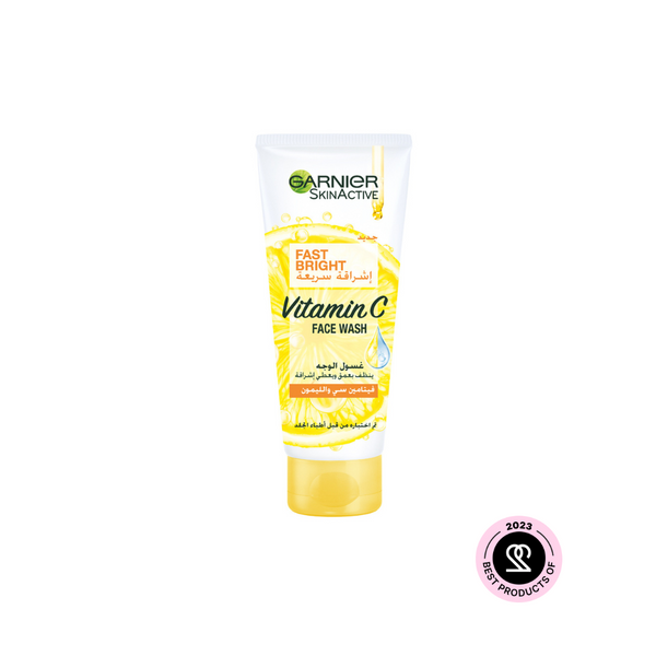 Garnier Fast Bright Vitamin C Brightening Face Wash 100ml