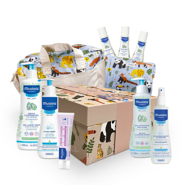 Mustela My Baby Box Gift Set : Maternity Bag + Pouch