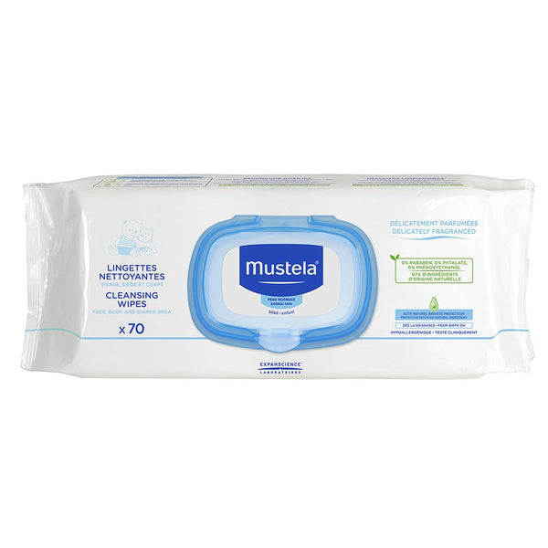 Mustela Normal Skin Delicately Fragranced Cleansing Wipes