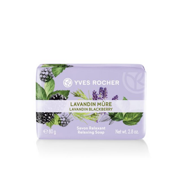 Yves Rocher Relaxing Soap Lavandin Blackberry 80g