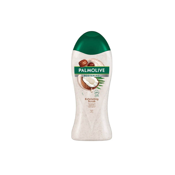 Palmolive Body&Mind Exfoliating Scrub Coconut & Jojoba Oil Shower Gel