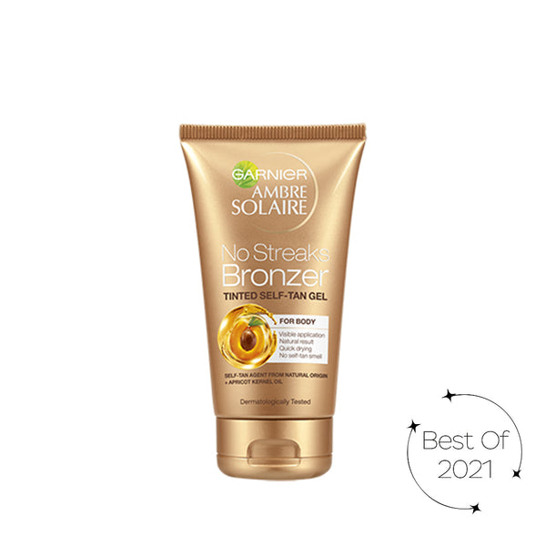 Garnier Ambre Solaire No Streaks Bronzer Tinted Body Self Tan Gel